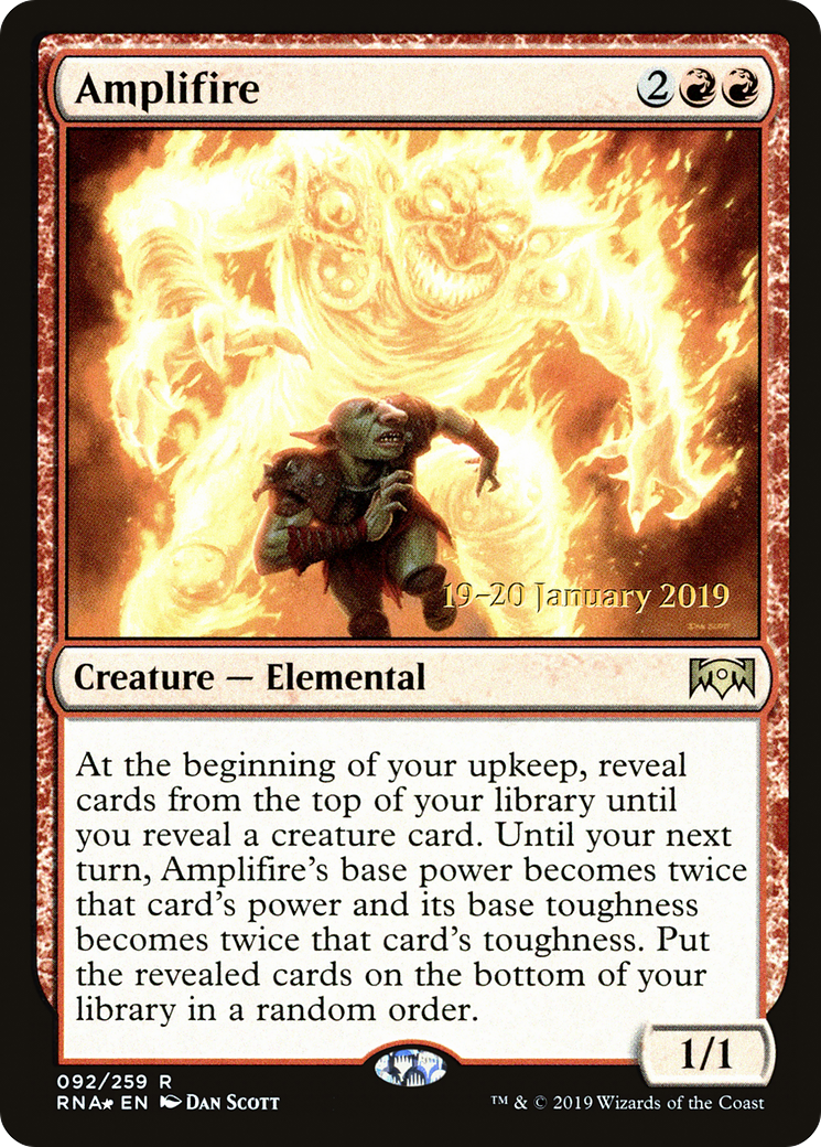 Amplifire (PRE-92S) - Ravnica Allegiance Promos Foil
