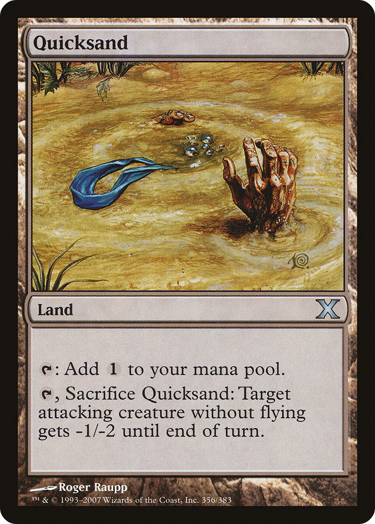 Quicksand (10E-356) - Tenth Edition Foil