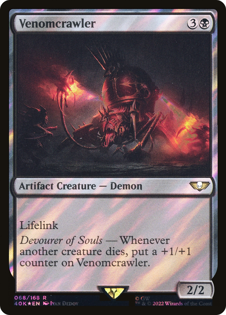 Venomcrawler (Surge Foil) (40K-068) - Warhammer 40,000 Commander Foil