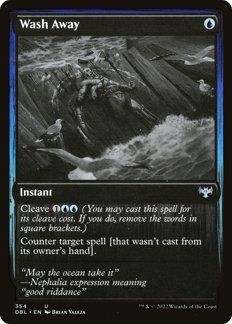 Wash Away (DBL-354) - Innistrad: Double Feature Foil