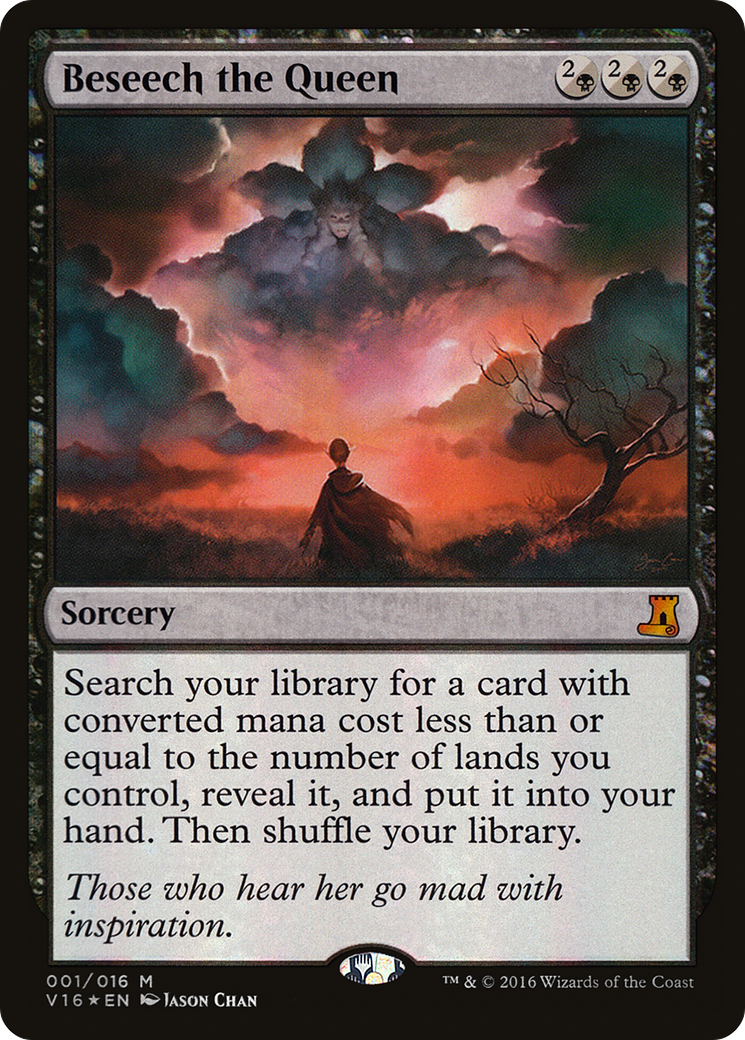 Beseech the Queen (V16-001) - From the Vault: Lore Foil