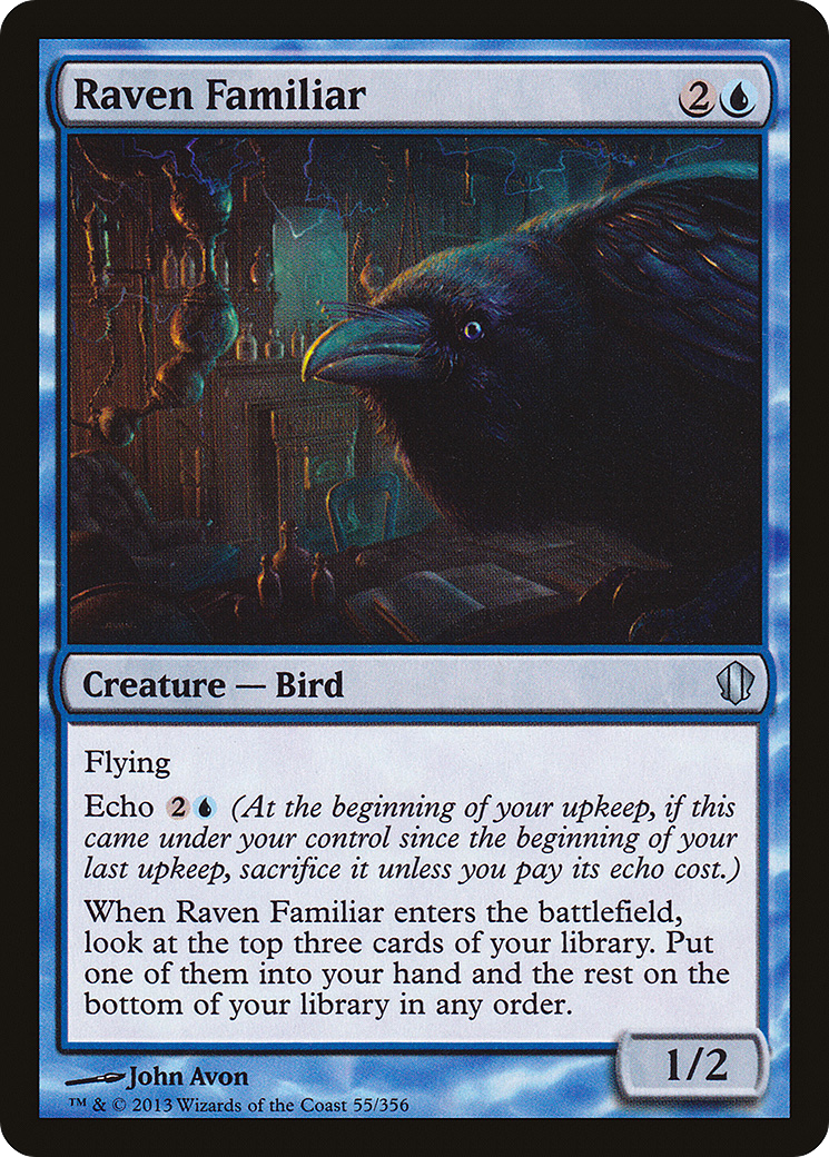Raven Familiar (C13-055) - Commander 2013