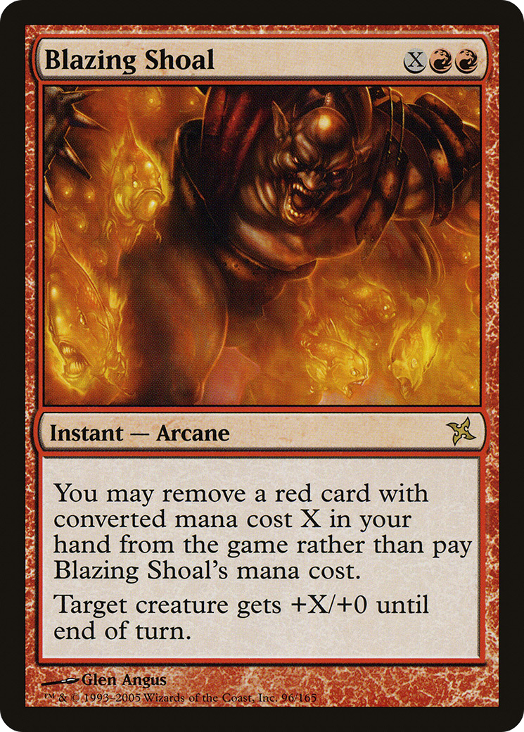 Blazing Shoal (BOK-096) - Betrayers of Kamigawa