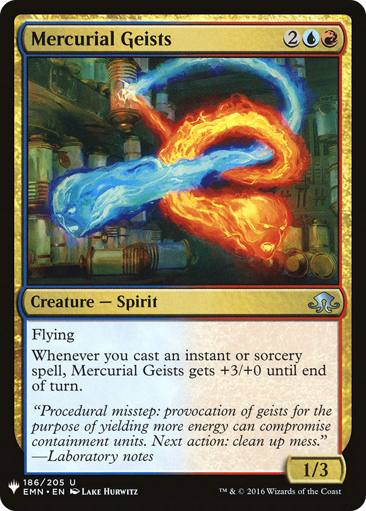 Mercurial Geists (LIST-EMN-186) - The List