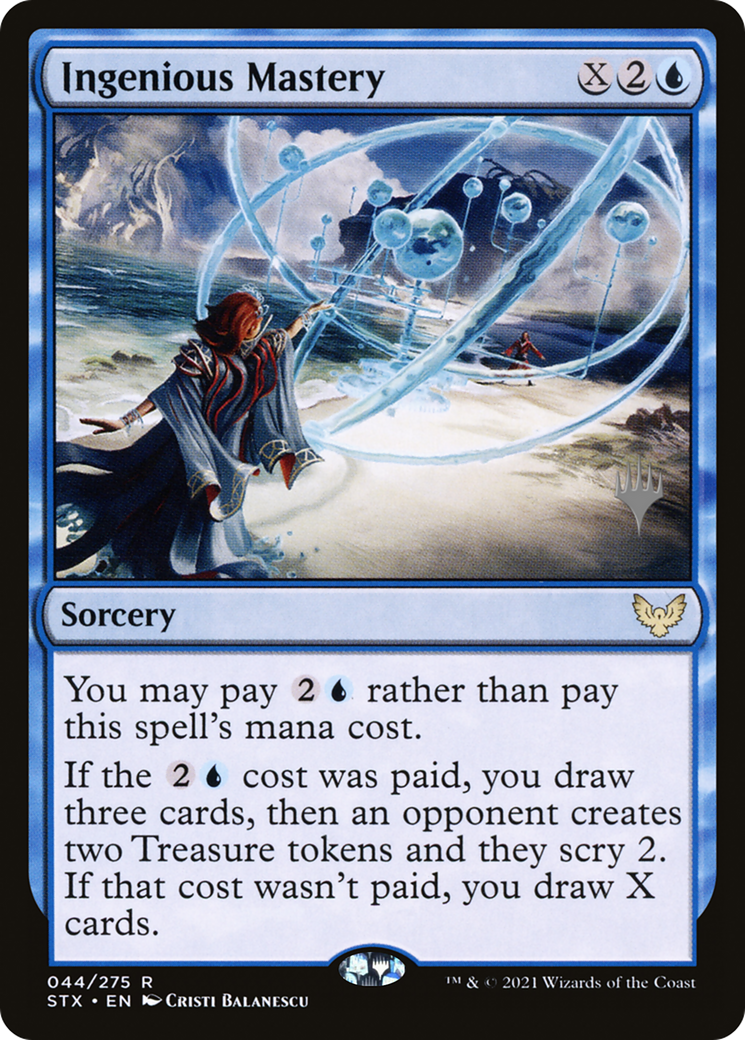 Ingenious Mastery (PPSTX-044) - Strixhaven: School of Mages Promos
