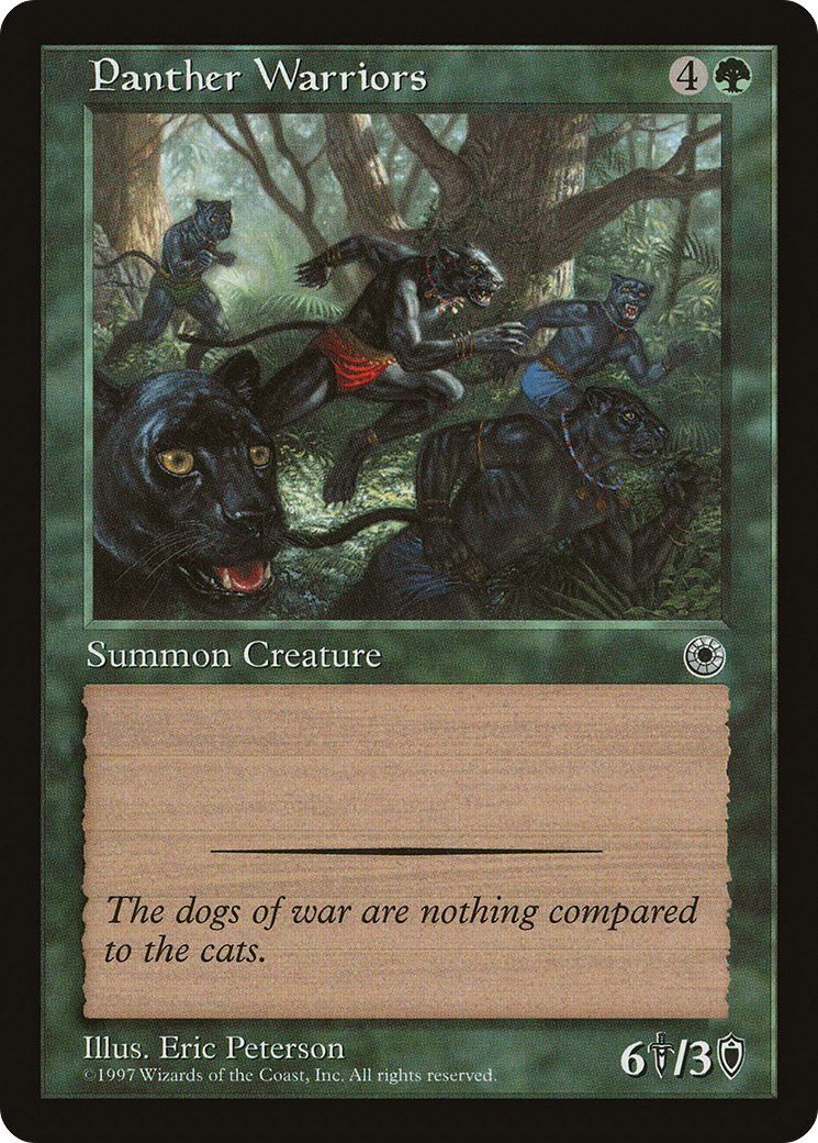 Panther Warriors (POR-) - Portal