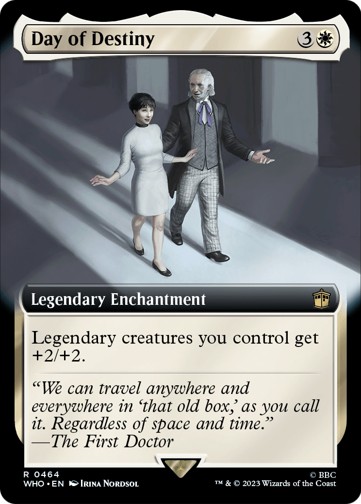 Day of Destiny (Extended Art) (WHO-464) - Doctor Who: (Extended Art) Foil