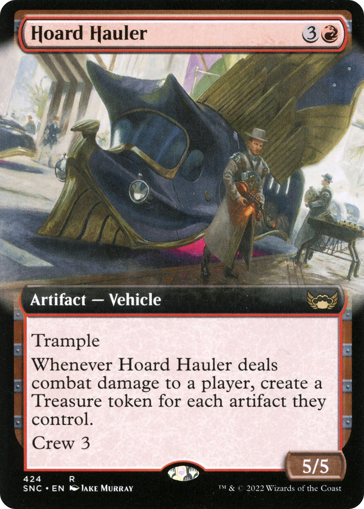 Hoard Hauler (Extended Art) (SNC-424) - Streets of New Capenna: (Extended Art) Foil