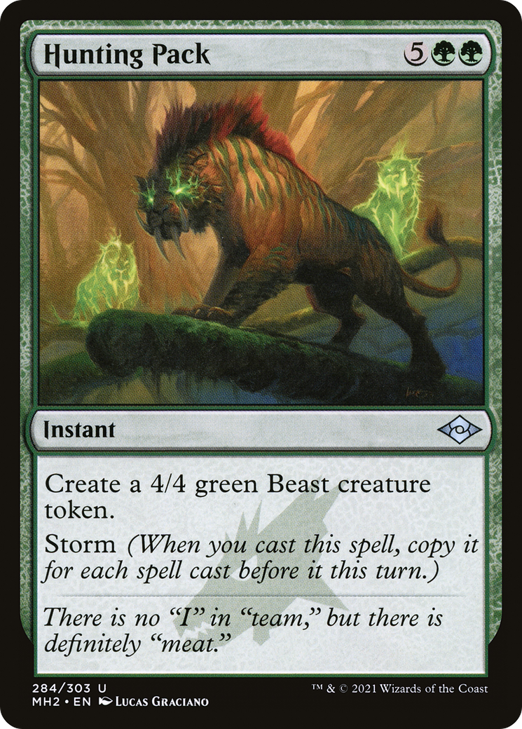 Hunting Pack (MH2-284) - Modern Horizons 2 Foil