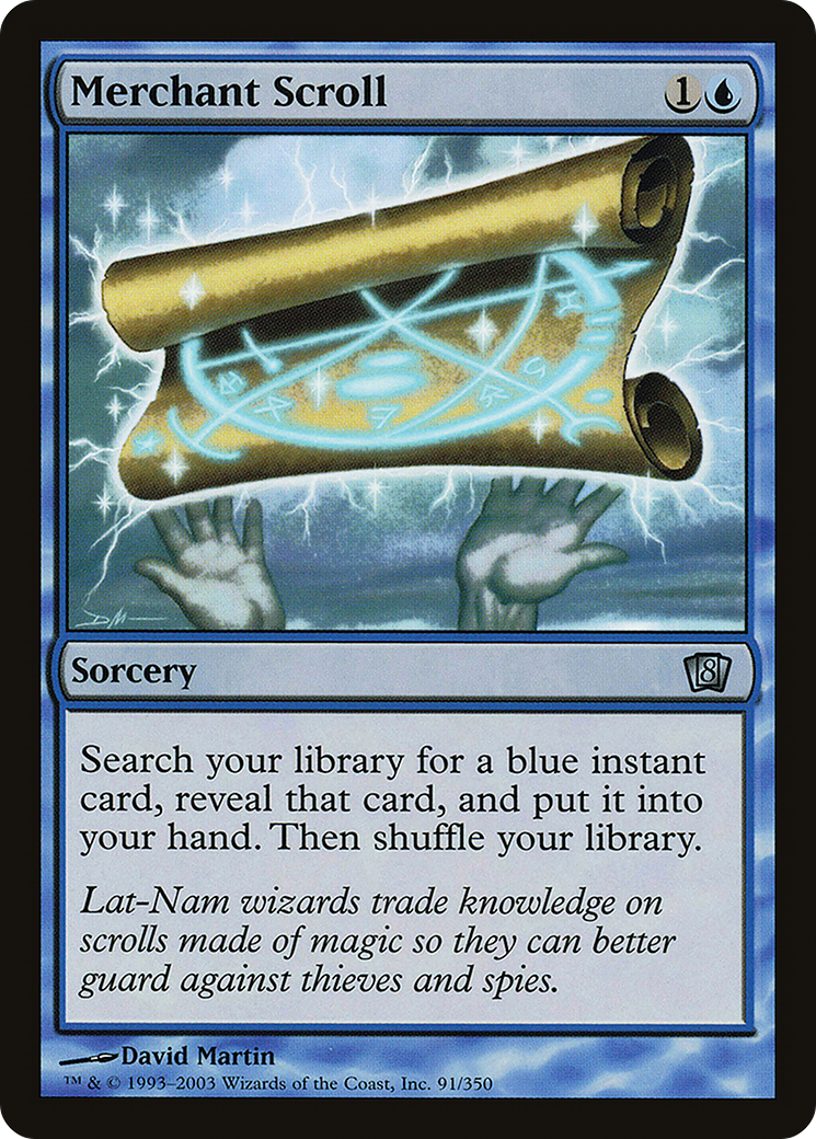 Merchant Scroll (8ED-091) - 8th Edition