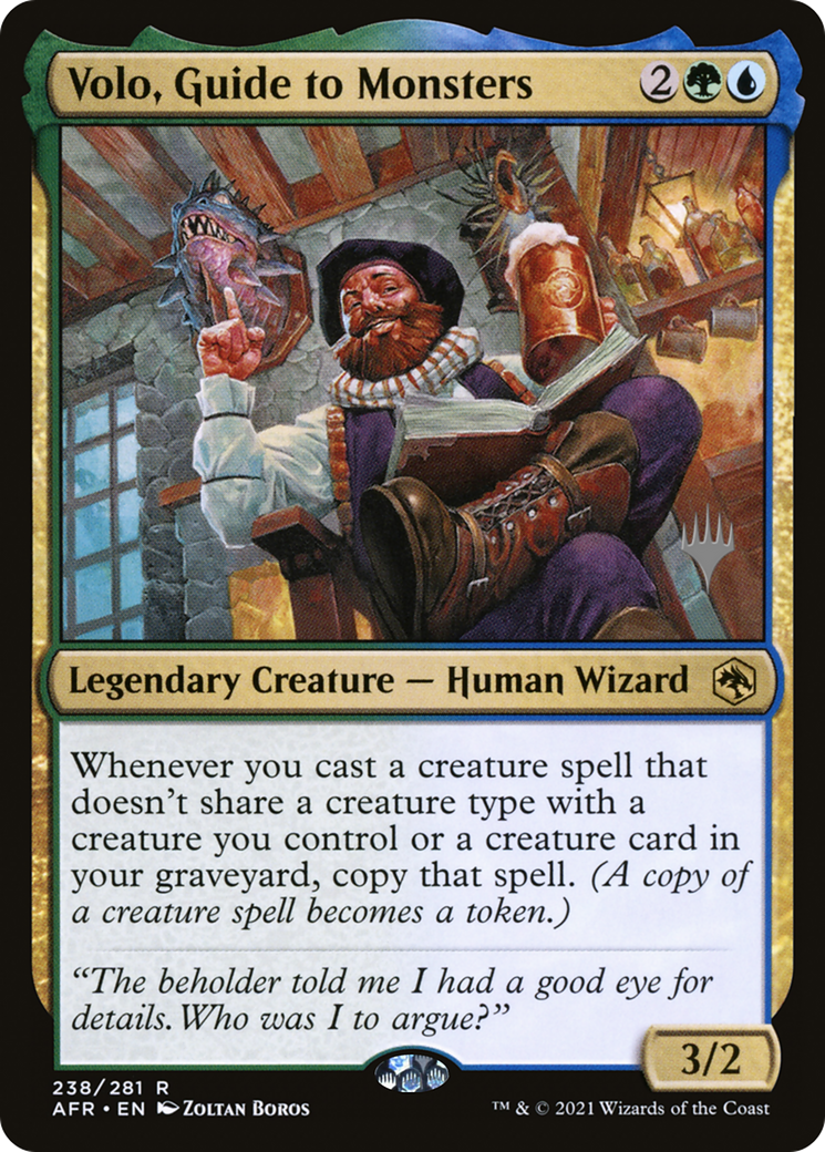 Volo, Guide to Monsters (PPAFR-238) - Adventures in the Forgotten Realms Promos
