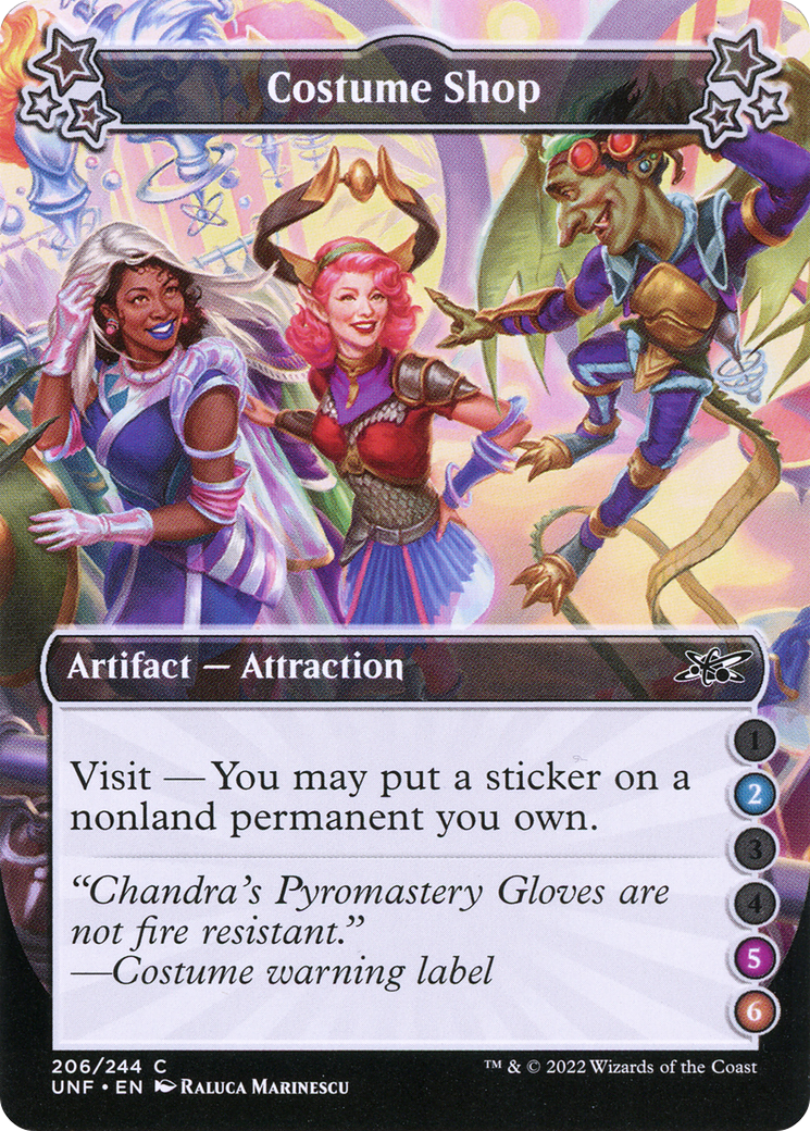 Costume Shop (2-5-6) (UNF-206) - Unfinity