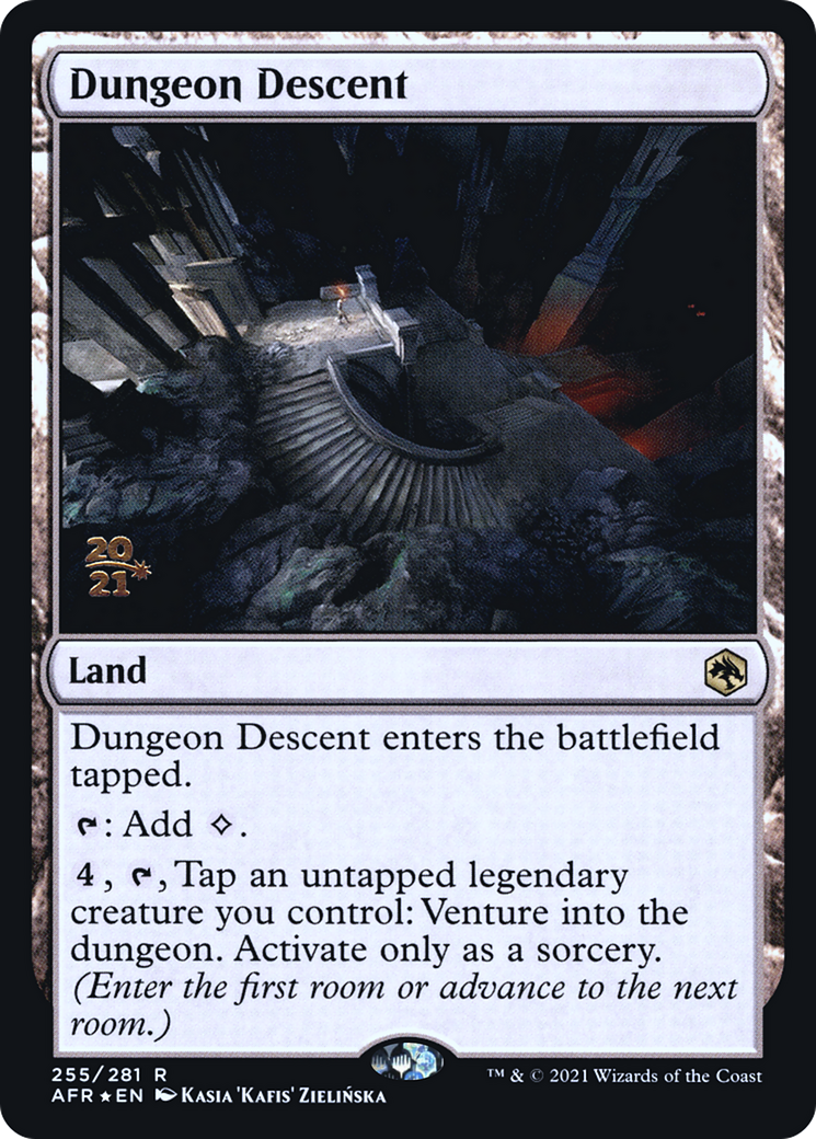 Dungeon Descent (PRE-255S) - Adventures in the Forgotten Realms Promos Foil