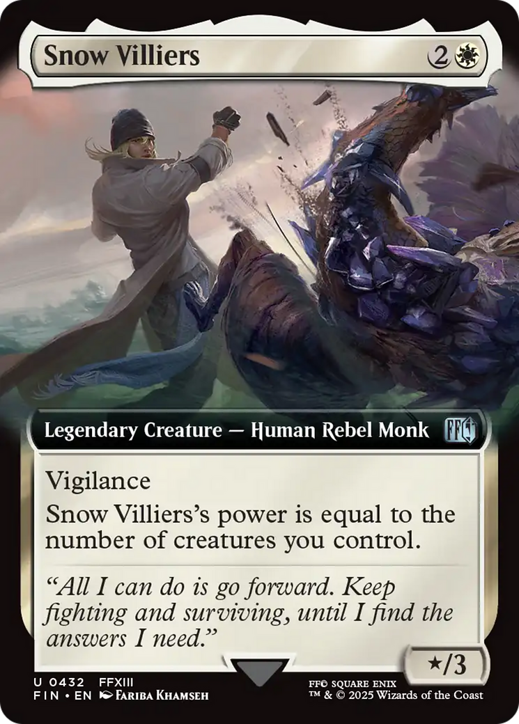 Snow Villiers (Extended Art) (FIN-432) - FINAL FANTASY: (Extended Art)