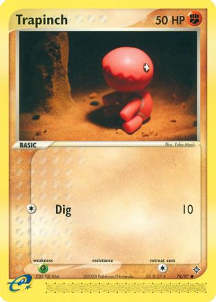 Trapinch 078/97 Dragon - Common