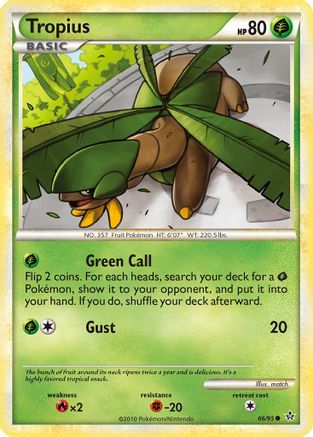 Tropius - Reverse Holofoil Unleashed - Common