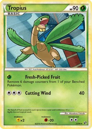 Tropius Undaunted - Rare