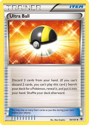 Ultra Ball 090 Plasma Blast - Uncommon