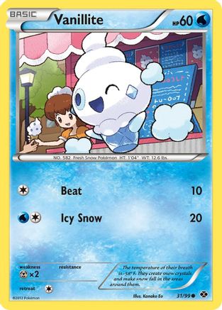 Vanillite 031 - Reverse Holofoil Next Destinies - Common