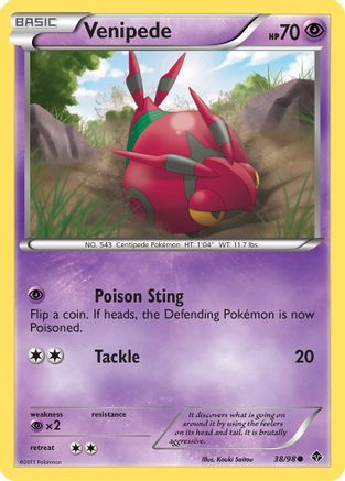 Venipede Emerging Powers - Common