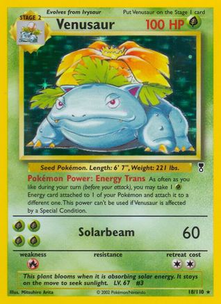 Venusaur - Reverse Holofoil Legendary Collection - Holo Rare