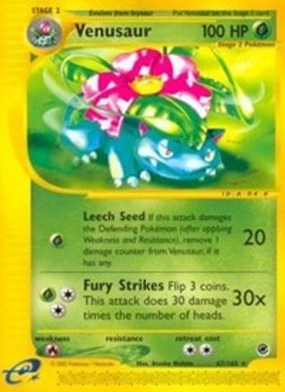 Venusaur (67) Expedition - Rare