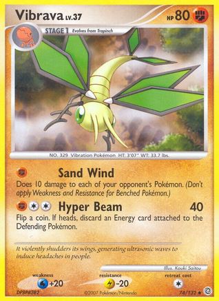 Vibrava - Reverse Holofoil Secret Wonders - Uncommon
