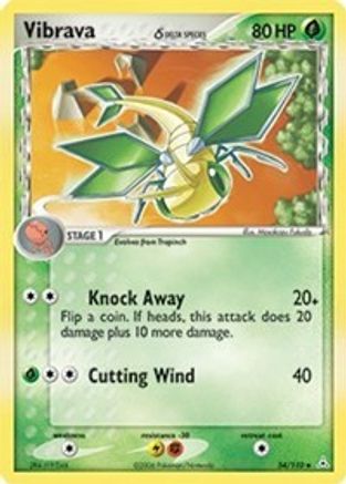 Vibrava (Delta Species) - Reverse Holofoil Holon Phantoms - Uncommon