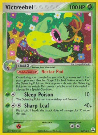 Victreebel - Reverse Holofoil Legend Maker - Holo Rare