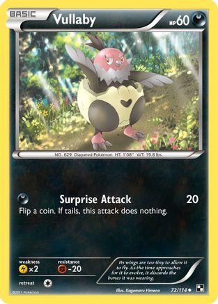 Vullaby - Reverse Holofoil Black and White - Common