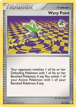 Warp Point/130 - Reverse Holofoil Diamond and Pearl - Uncommon
