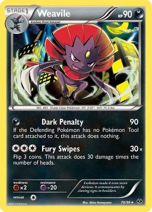 Weavile Next Destinies - Rare