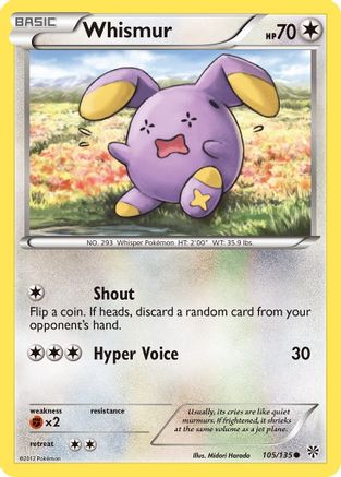 Whismur Plasma Storm - Common