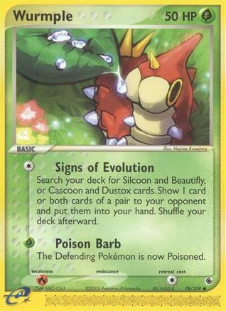 Wurmple/109 Ruby and Sapphire - Common