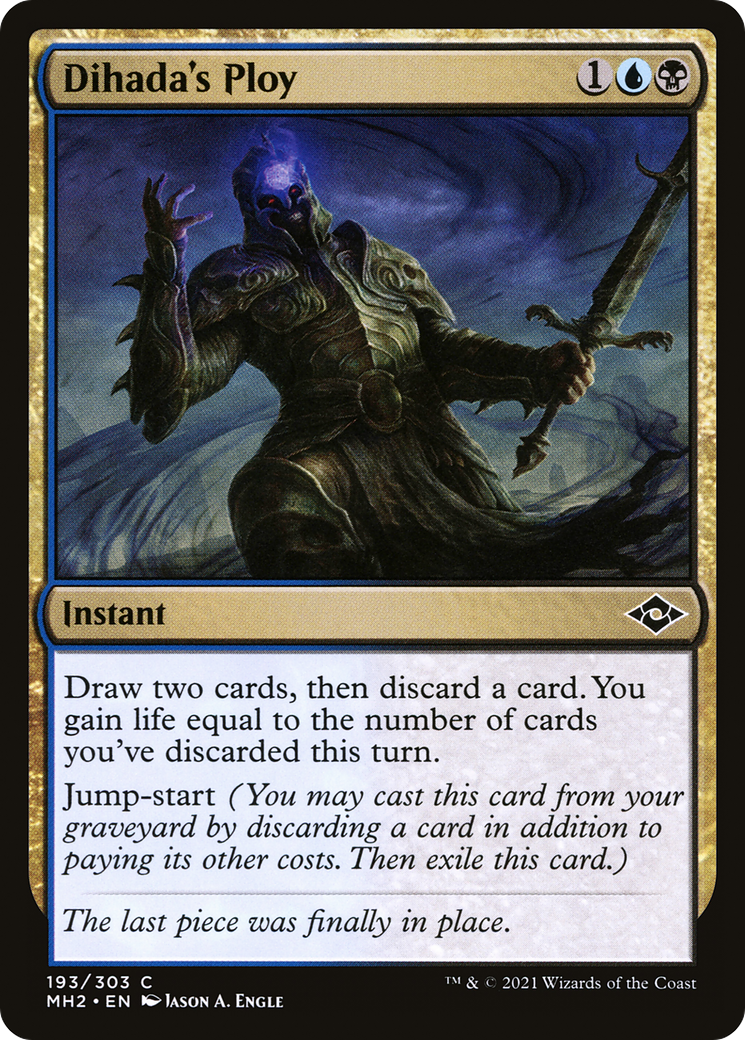 Dihada's Ploy (MH2-193) - Modern Horizons 2 Foil