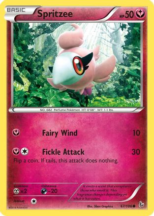 Spritzee 067 XY Flashfire - Common