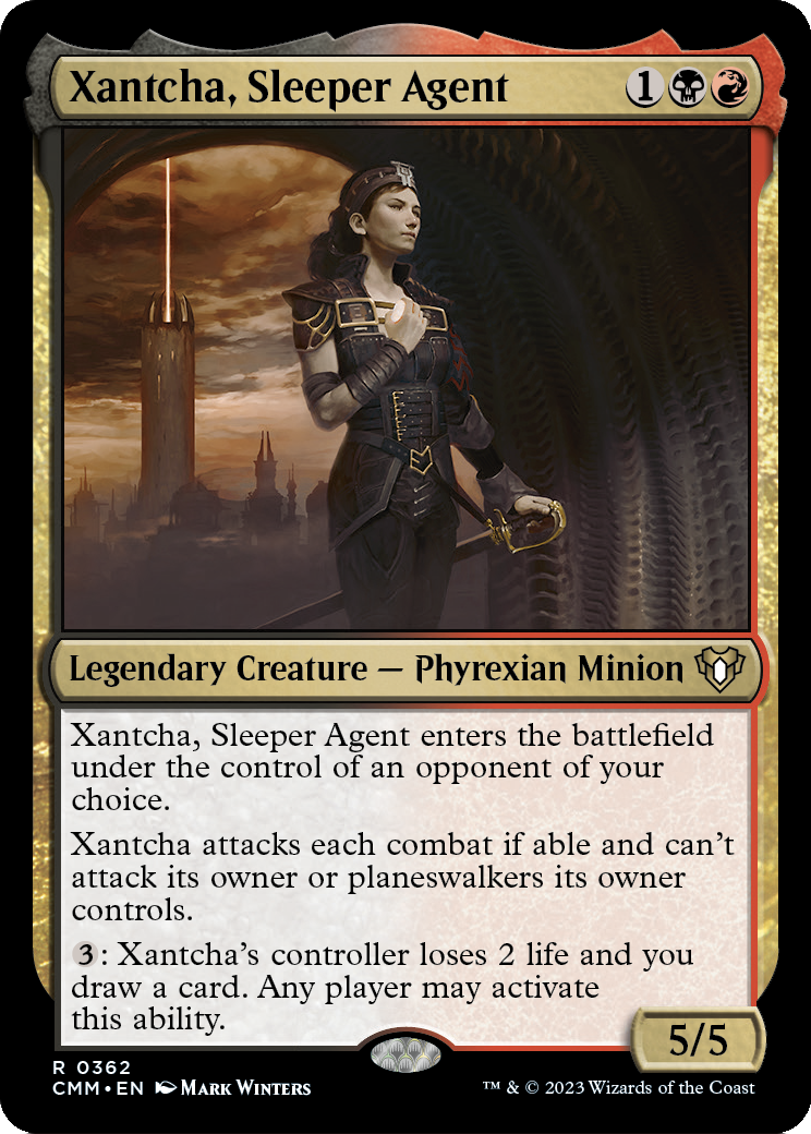 Xantcha, Sleeper Agent (CMM-362) - Commander Masters