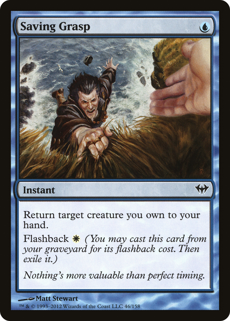 Saving Grasp (DKA-046) - Dark Ascension Foil