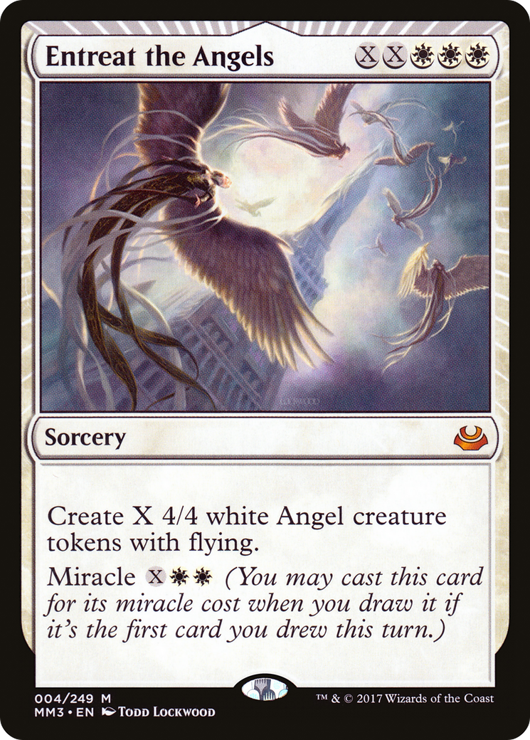 Entreat the Angels (MM3-004) - Modern Masters 2017: (miracle) Foil