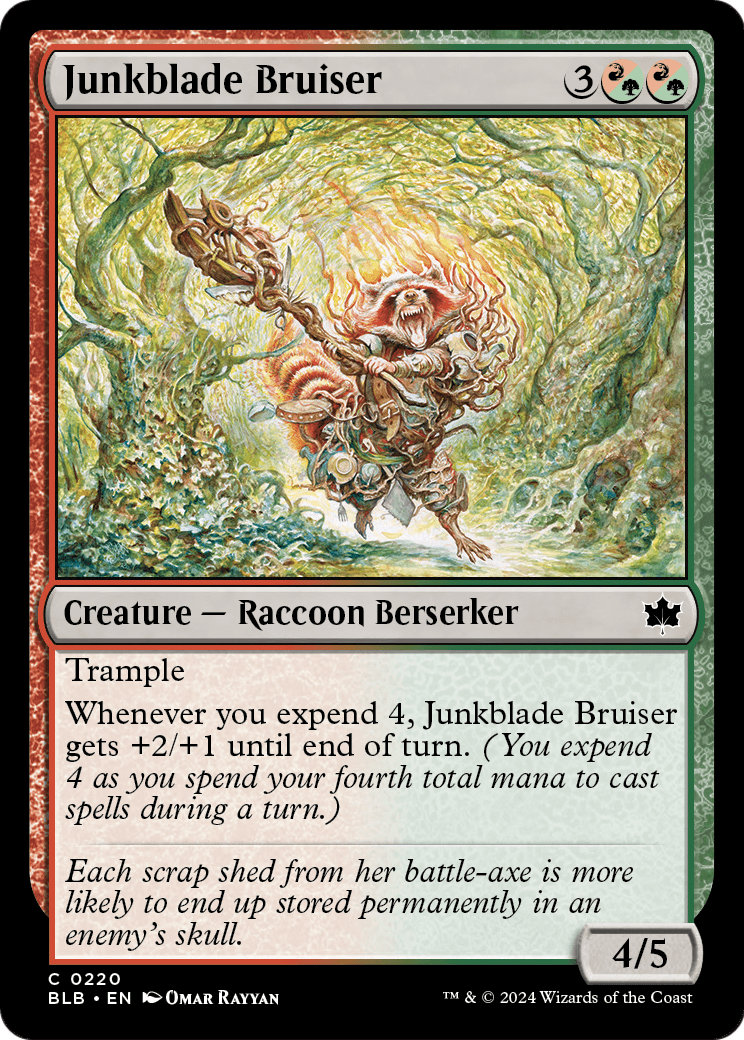 Junkblade Bruiser (BLB-220) - Bloomburrow
