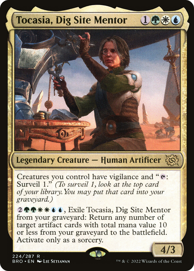 Tocasia, Dig Site Mentor (BRO-224) - The Brothers' War