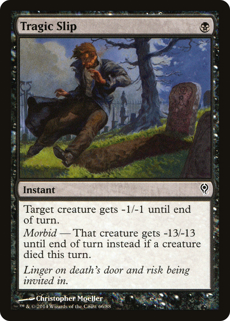 Tragic Slip (DDM-066) - Duel Decks: Jace vs. Vraska