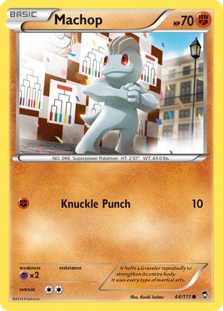 Machop 044 XY Furious Fists - Common