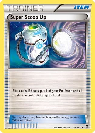 Super Scoop Up 100 - Reverse Holofoil XY Furious Fists - Uncommon