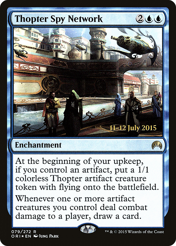 Thopter Spy Network (PRE-79S) - Magic Origins Promos Foil