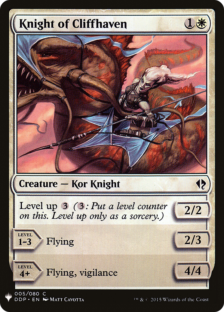 Knight of Cliffhaven (LIST-DDP-5) - The List