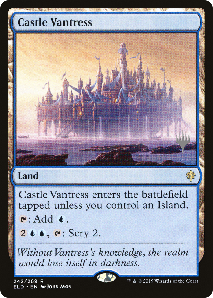Castle Vantress (PPELD-242) - Throne of Eldraine Promos Foil