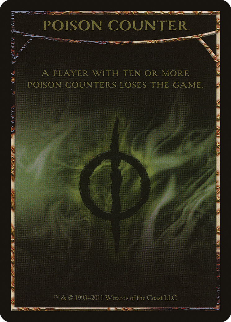 Poison Counter Token (MBS-006) - Mirrodin Besieged Tokens