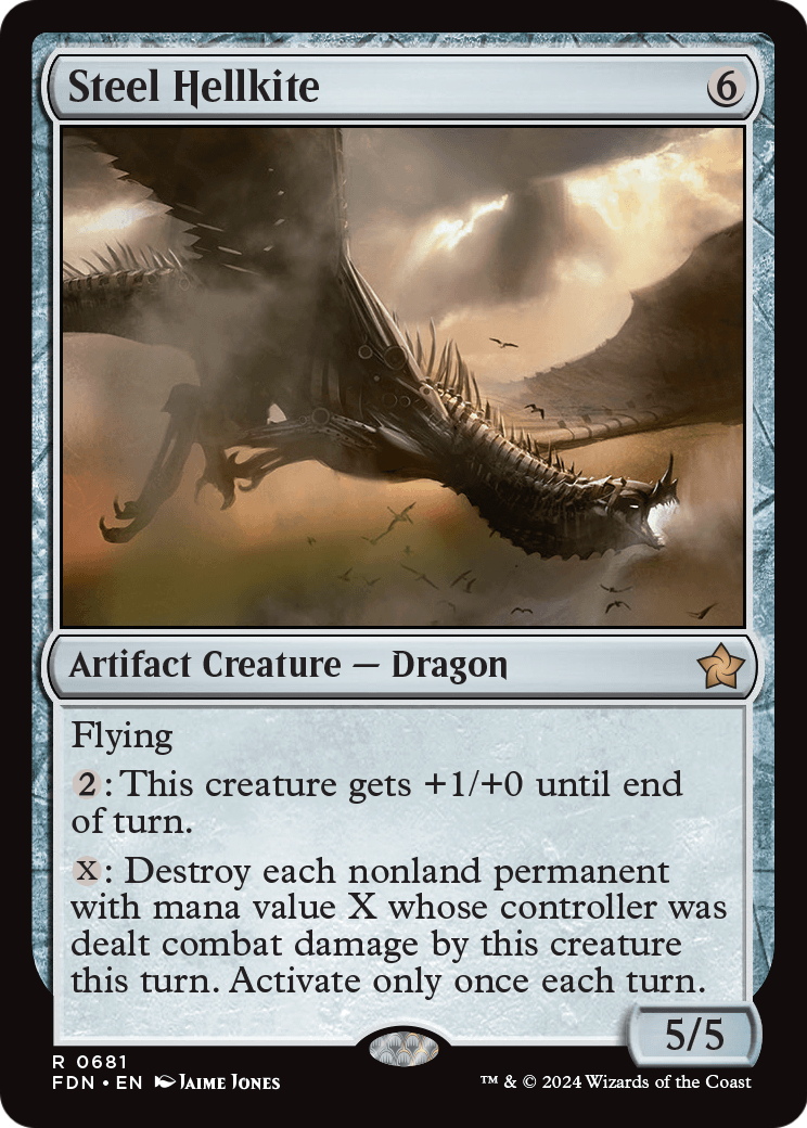 Steel Hellkite (FDN-681) - Foundations
