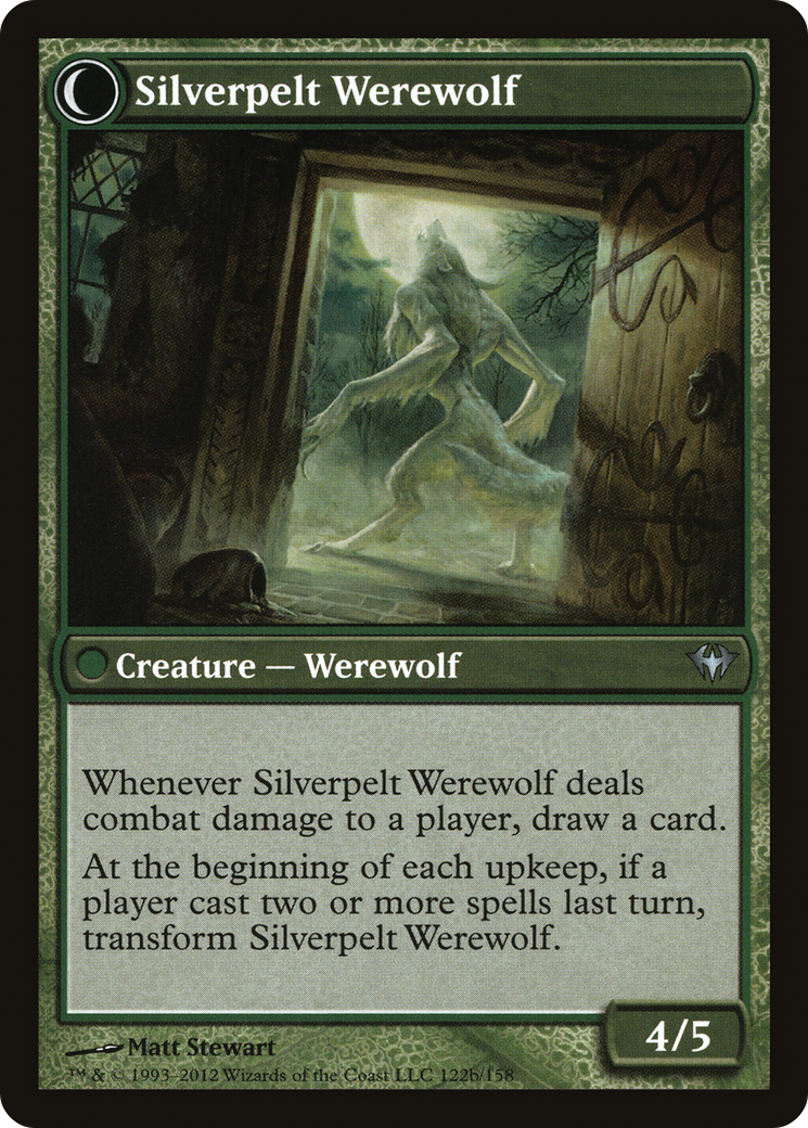 Lambholt Elder (DKA-122) - Dark Ascension: (Double Faced Transform) Foil